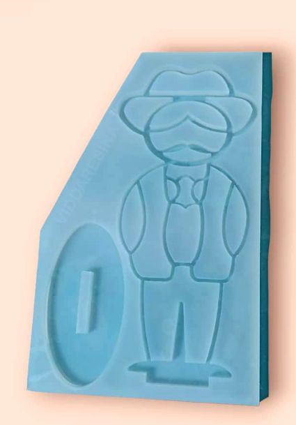 Molde Vidda Virgen Jose Gregorio Hernandez Con Base