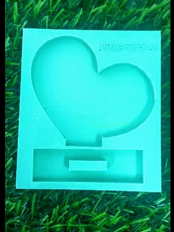 Molde Vidda  Corazon Con Base