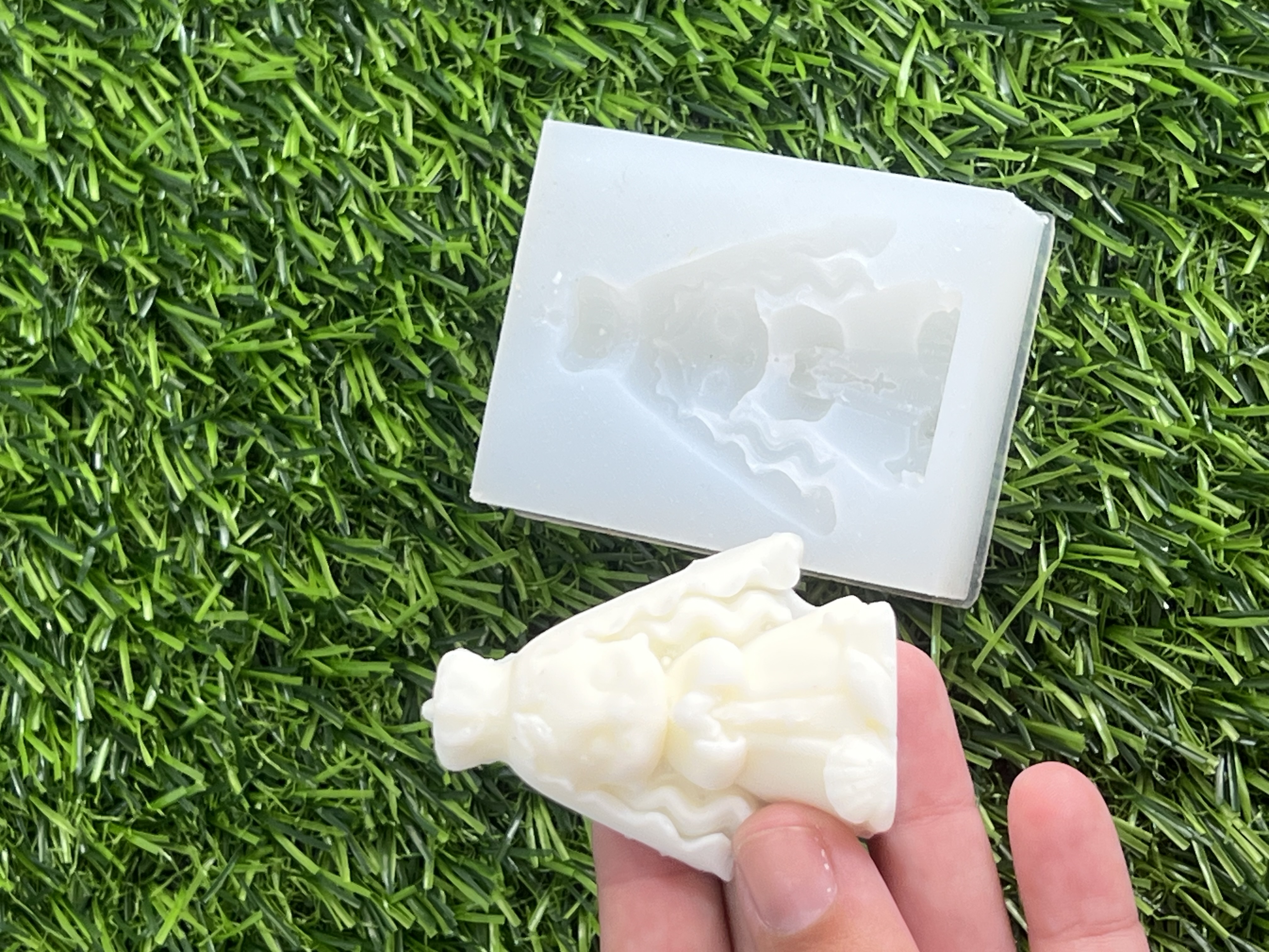 Molde Virgen Del Valle 3d Para Vela 