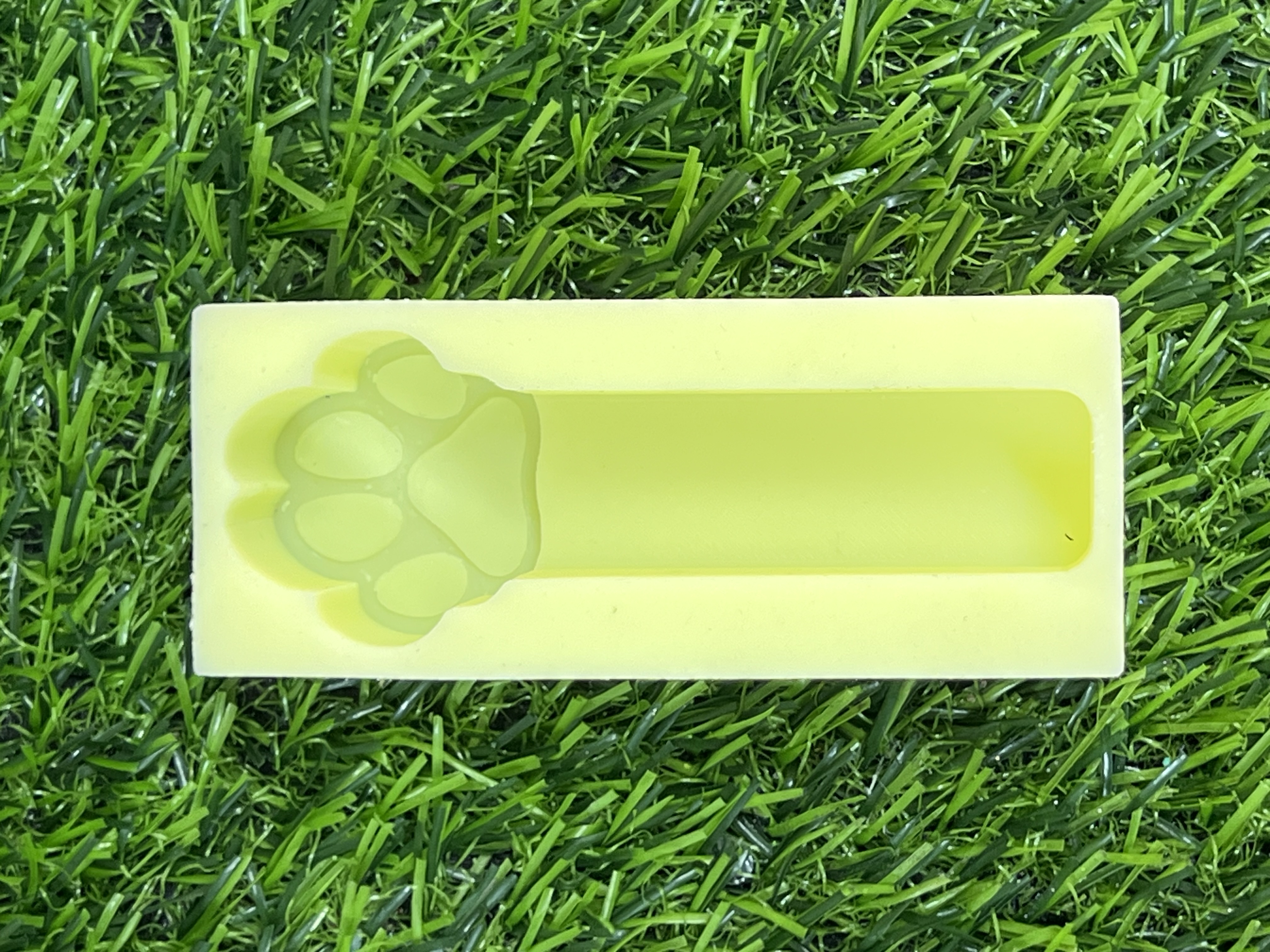 Molde Vidda Vela Huella Pata De Perro Gato Mvel