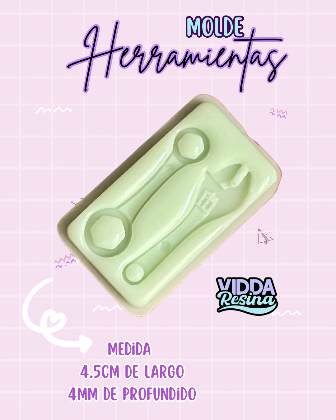 Molde Herramientas Mres