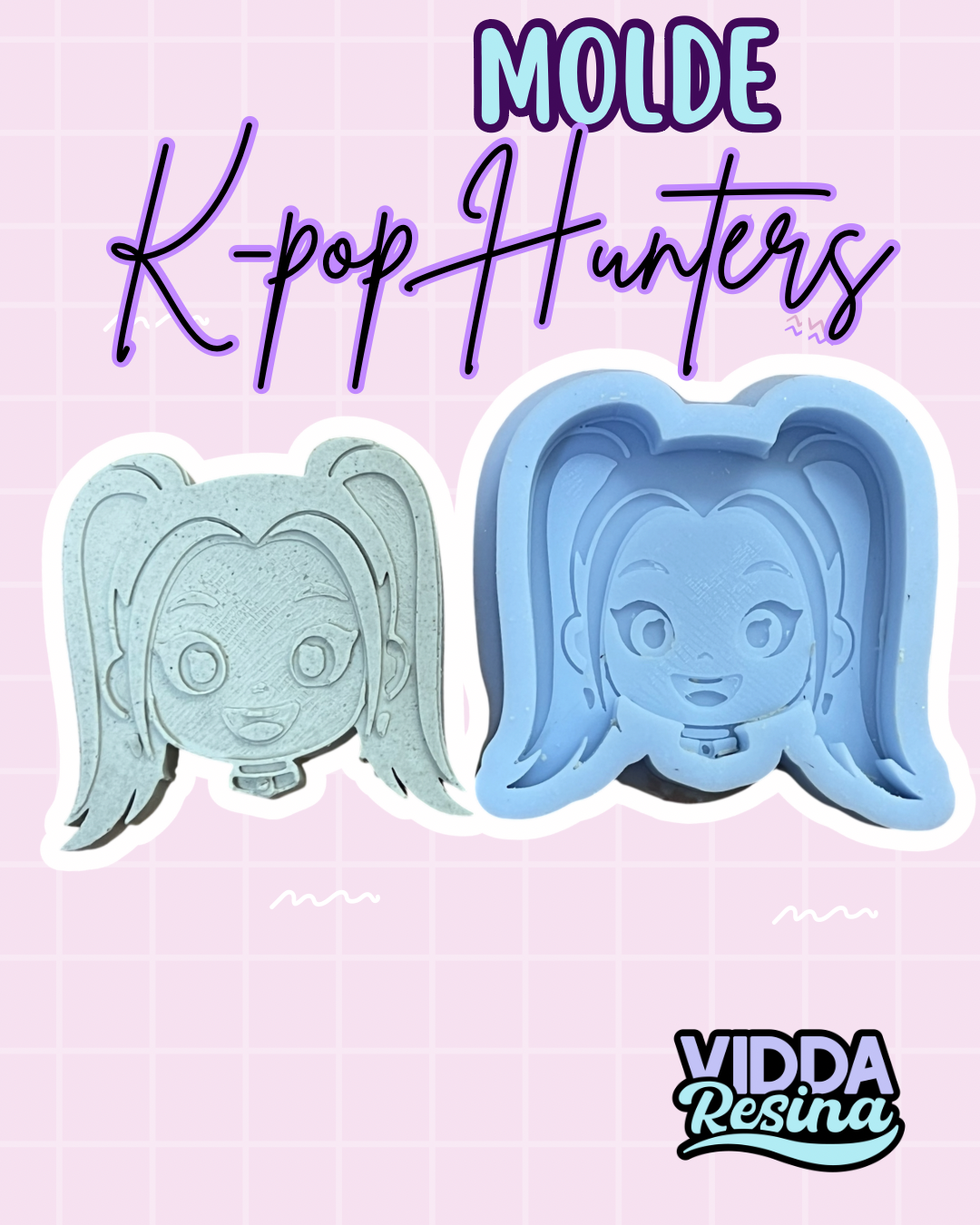 Molde Kpop Hunter Peliroja