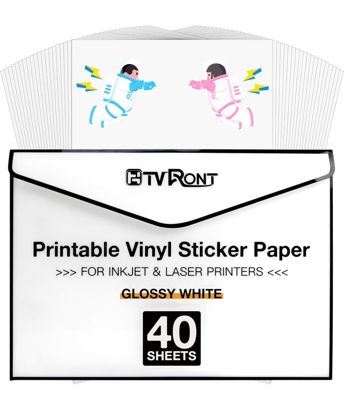 Vinyl Imprimible Blanco Brillante Htvront Carpeta